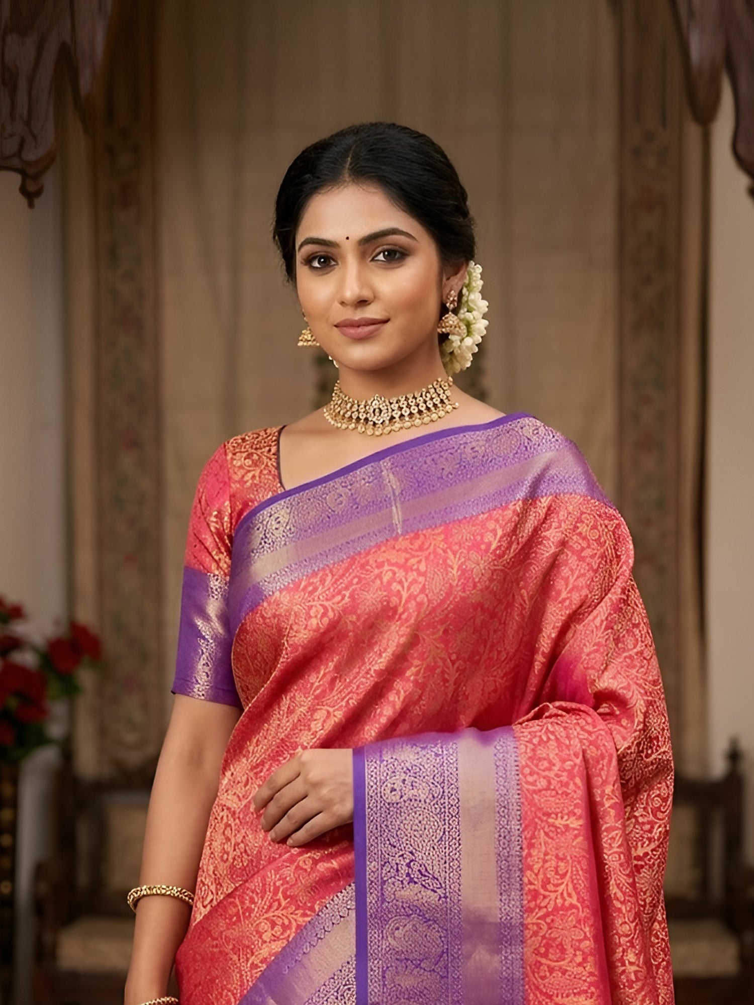 Anila Soft Silk Saree Collection featuring elegant traditional designs, rich colors, and premium fabric for weddings and festive occasions.
