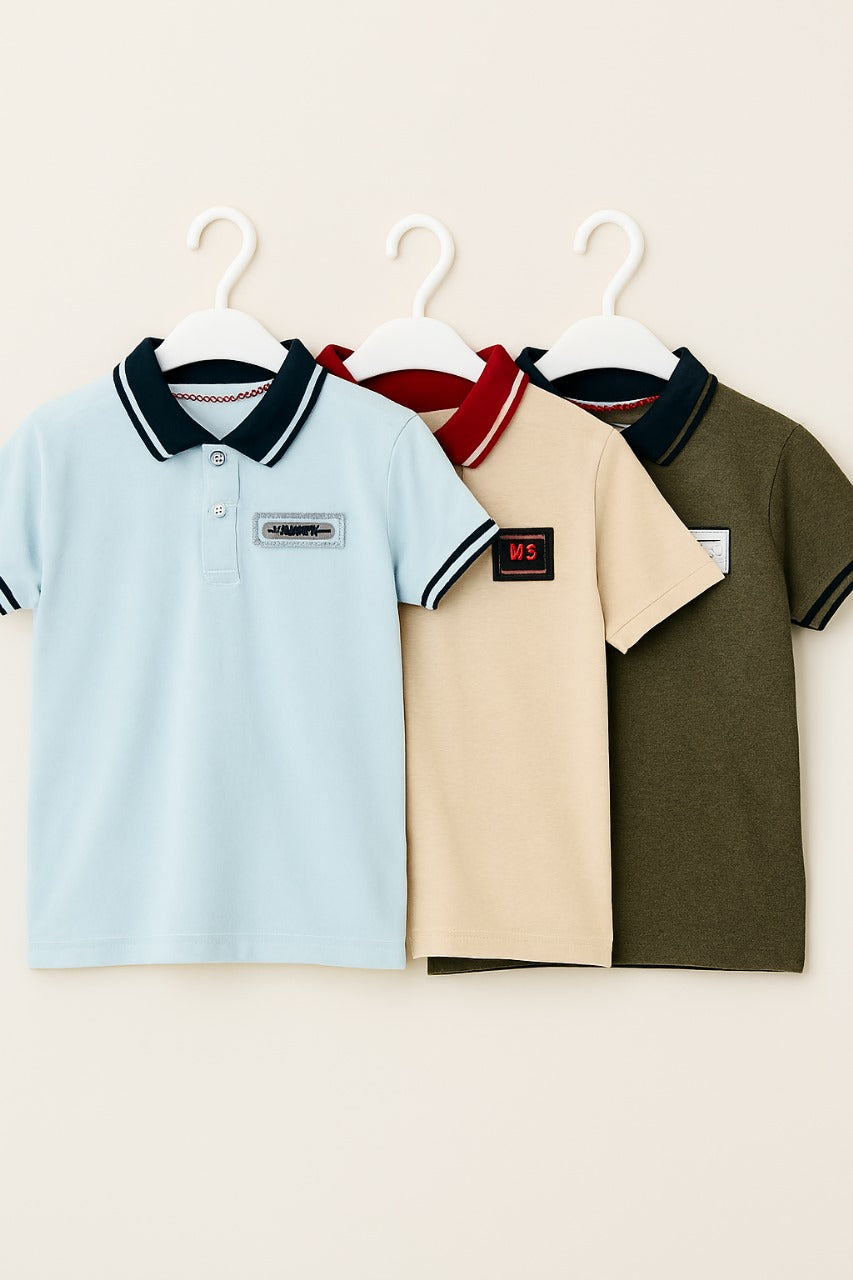 3 Set Polo T-Shirts