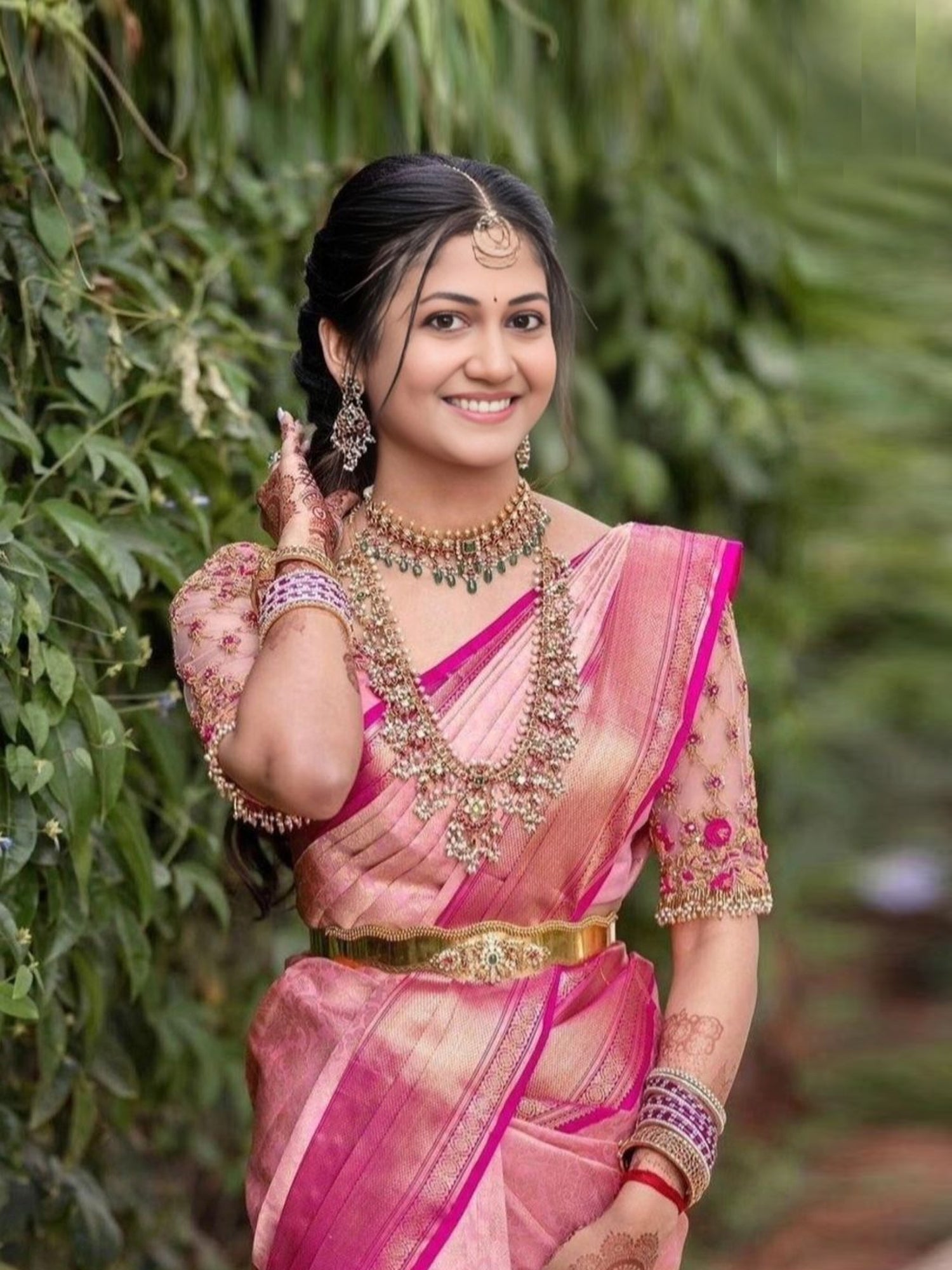 Marudhani Silk Soft Silk Saree for women featuring elegant traditional styling, ideal for weddings, festive occasions and ethnic wear
