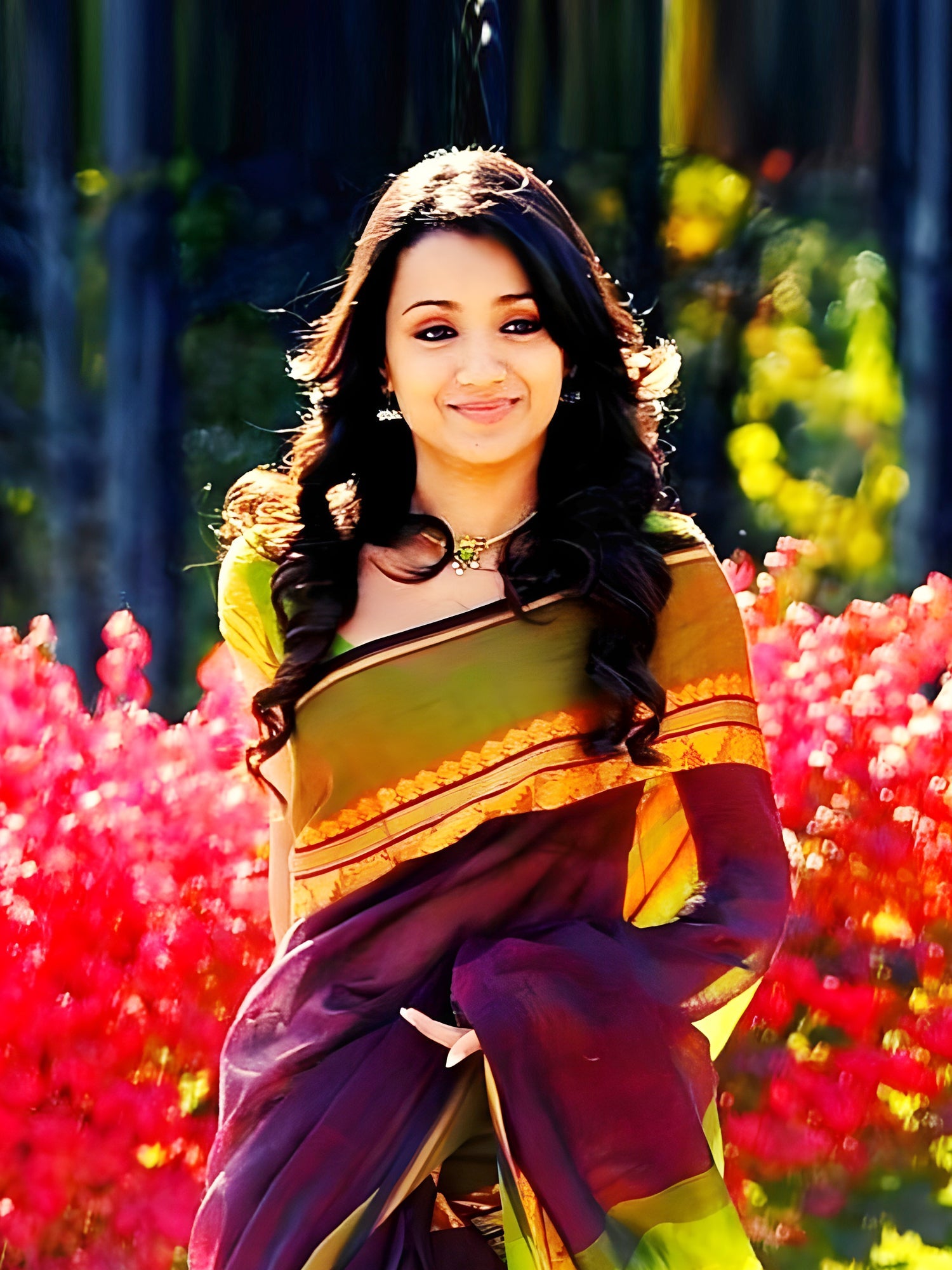 Trisha Cotton Saree