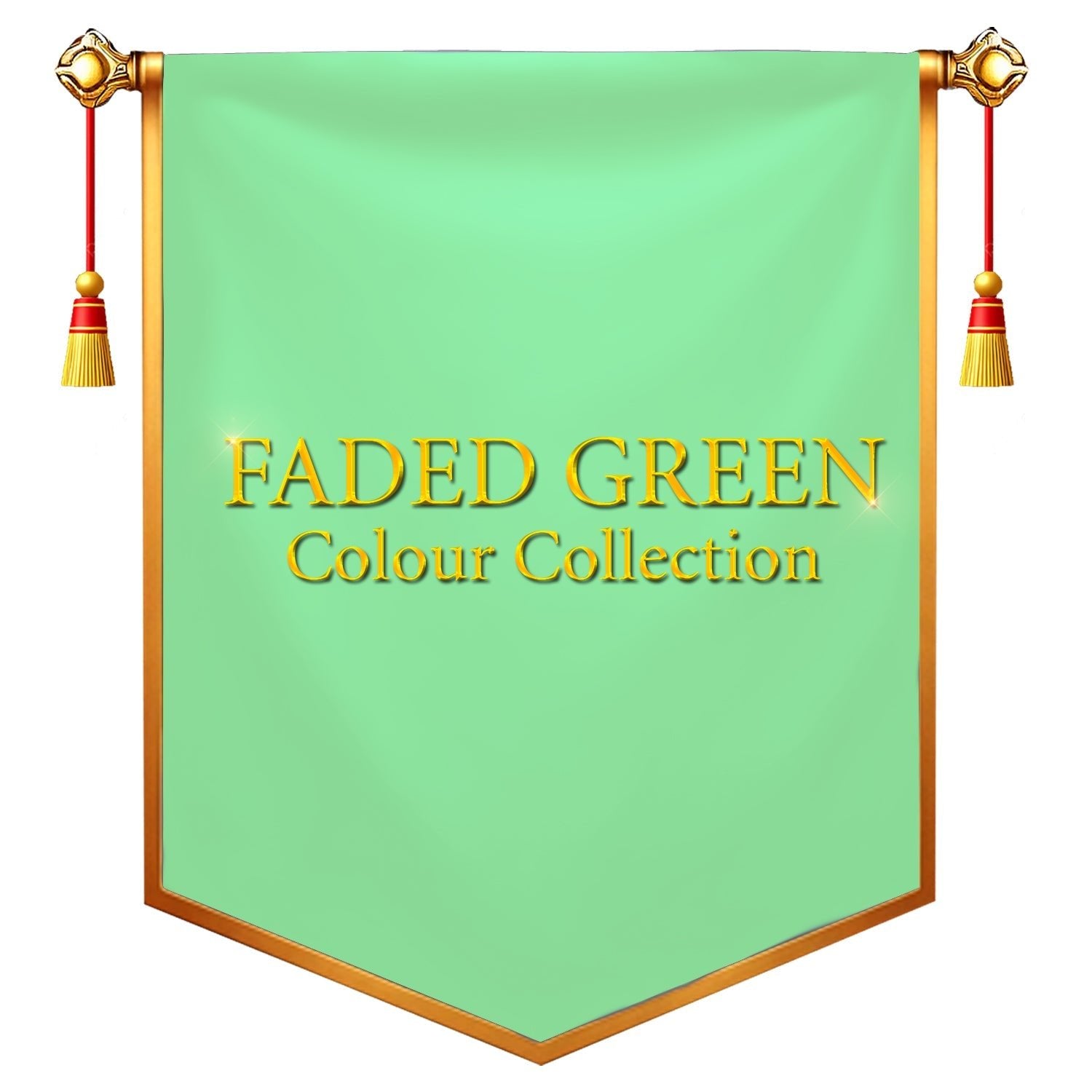 Faded Green Colour Collection soft silk saree for festive wear