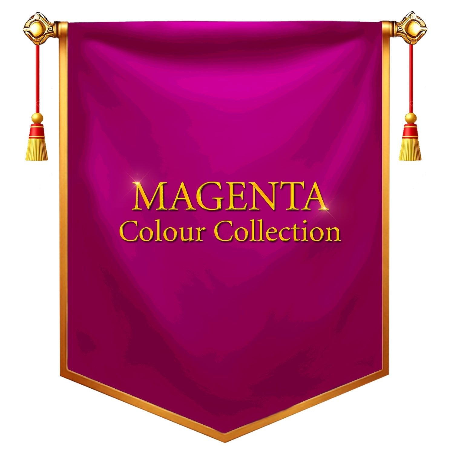 Magenta Colour Collection soft silk saree for festival wear