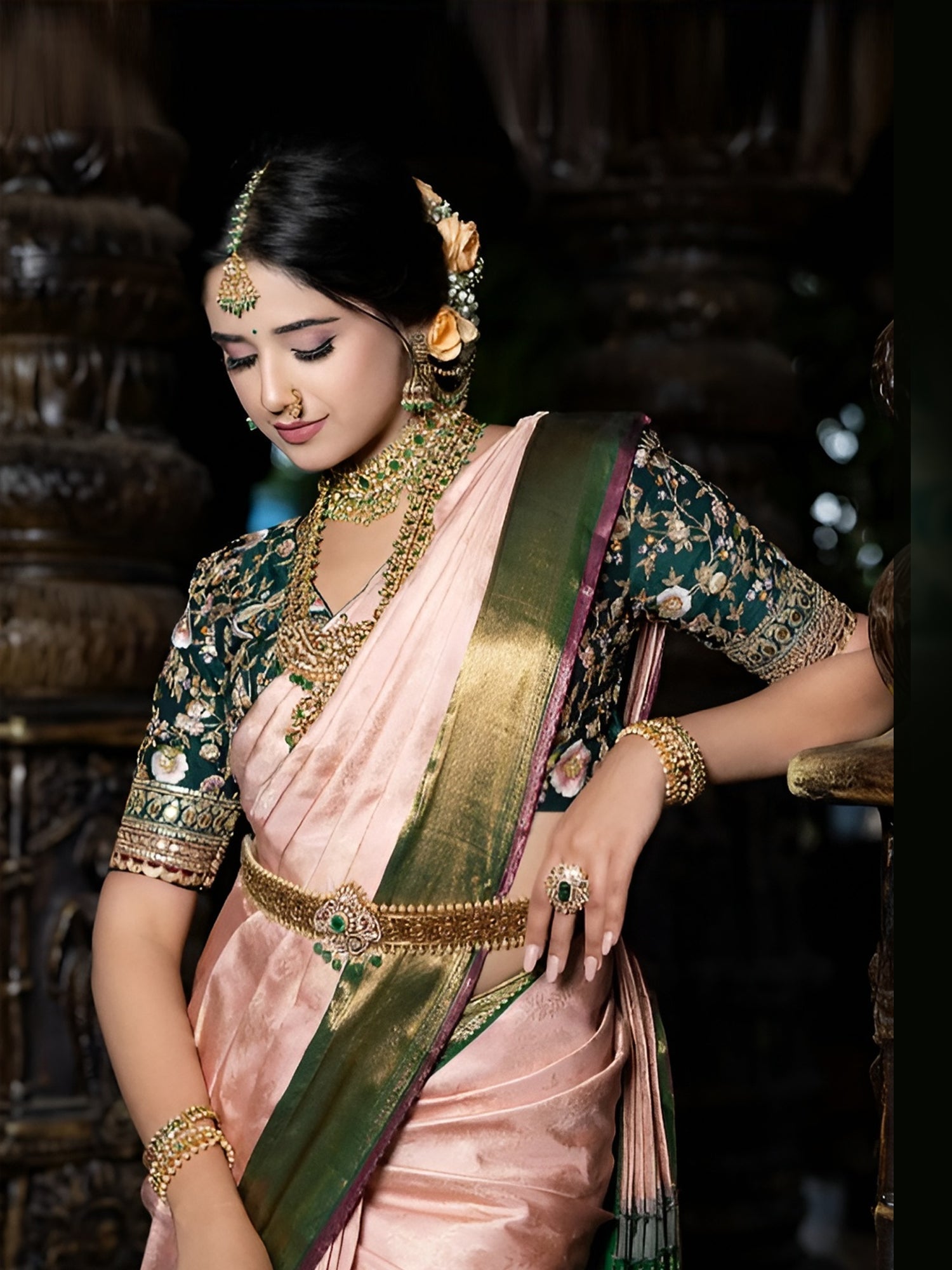 Shop the Maithili Rapier Silk Saree today and experience timeless elegance with every drape.