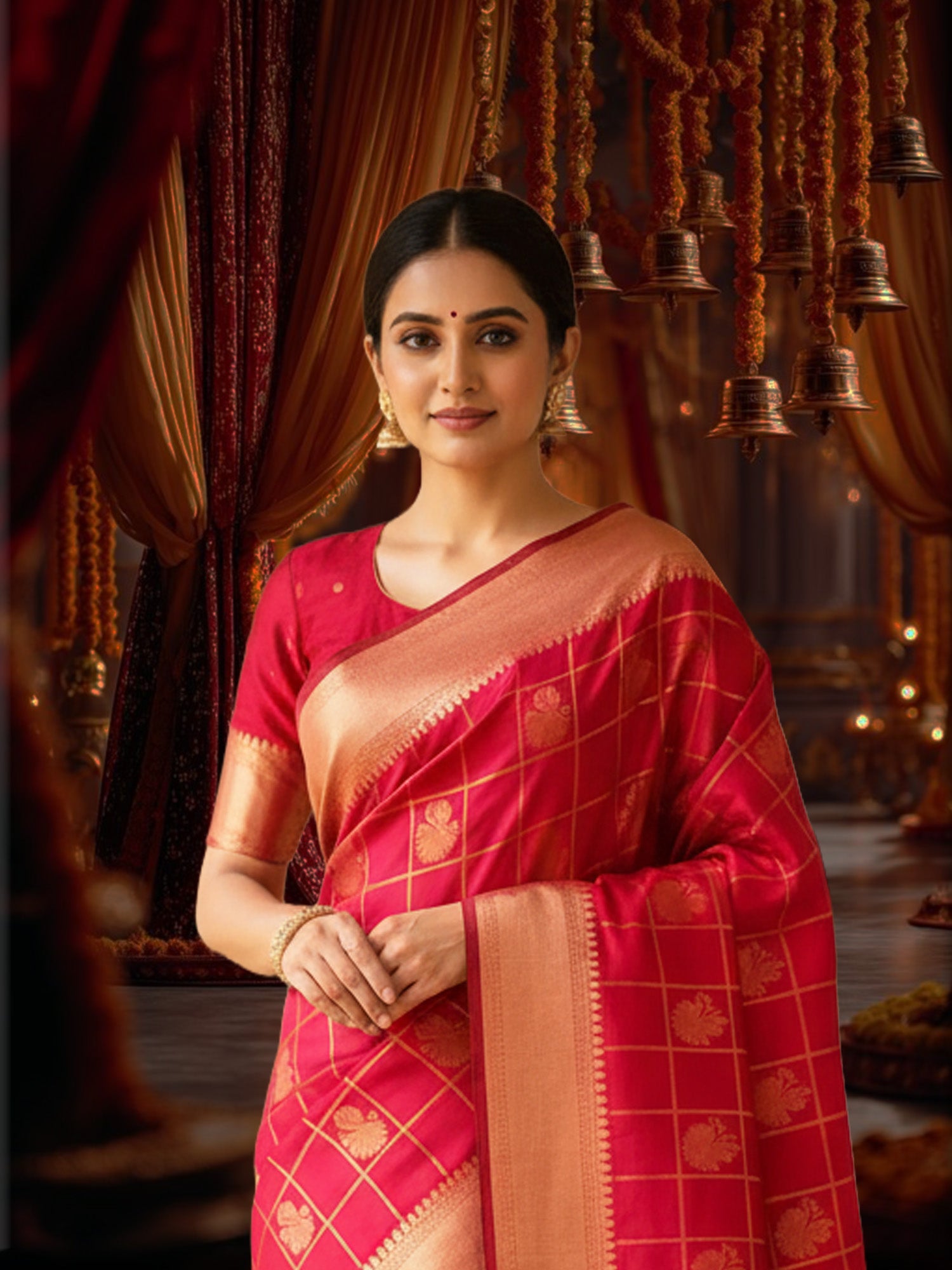 Poonthugil Collection Soft Silk Saree for women featuring elegant traditional design perfect for weddings and festive occasions