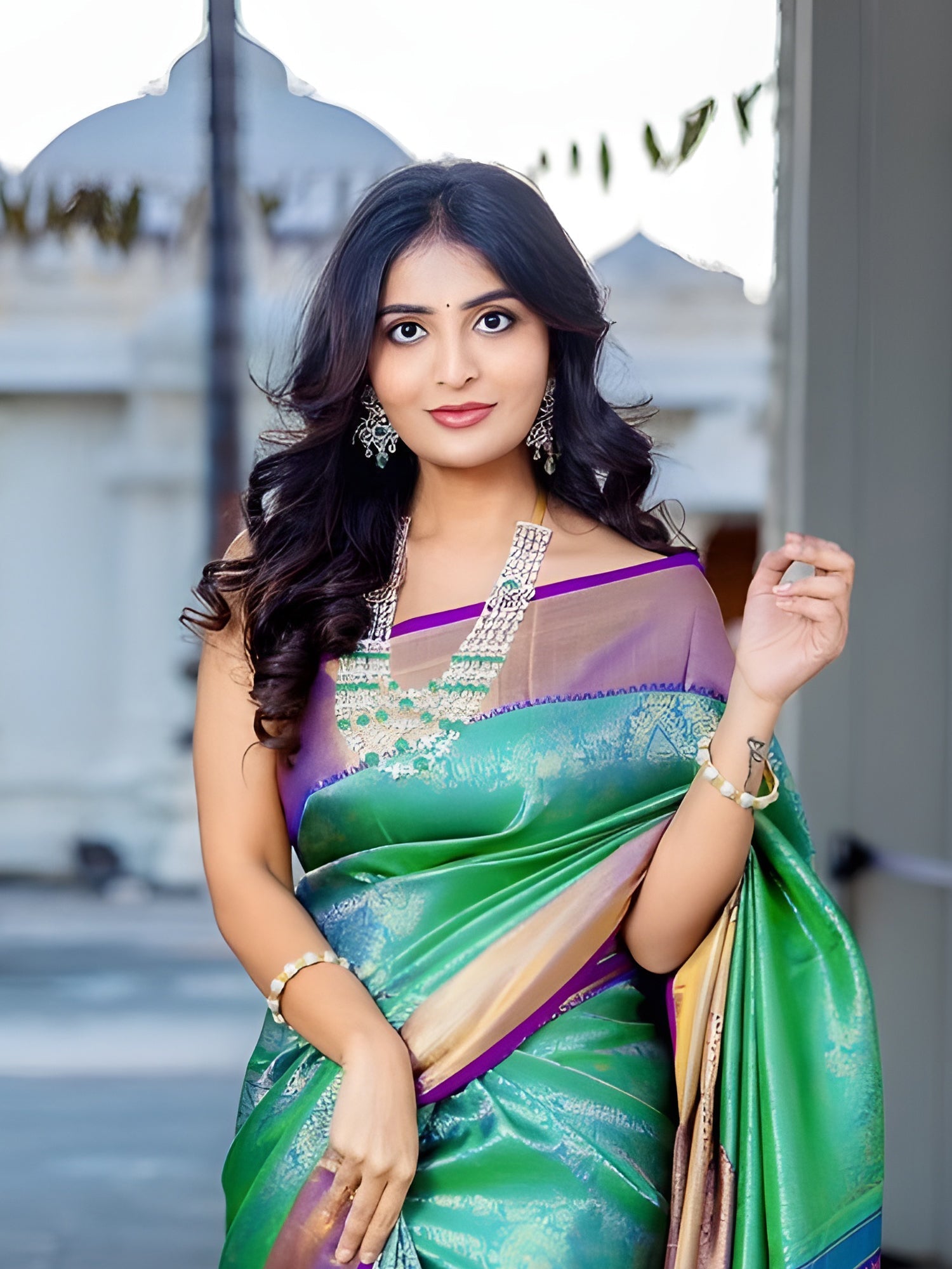 Premium Semi Silk Saree Collection with Zari Work for Wedding Wear.