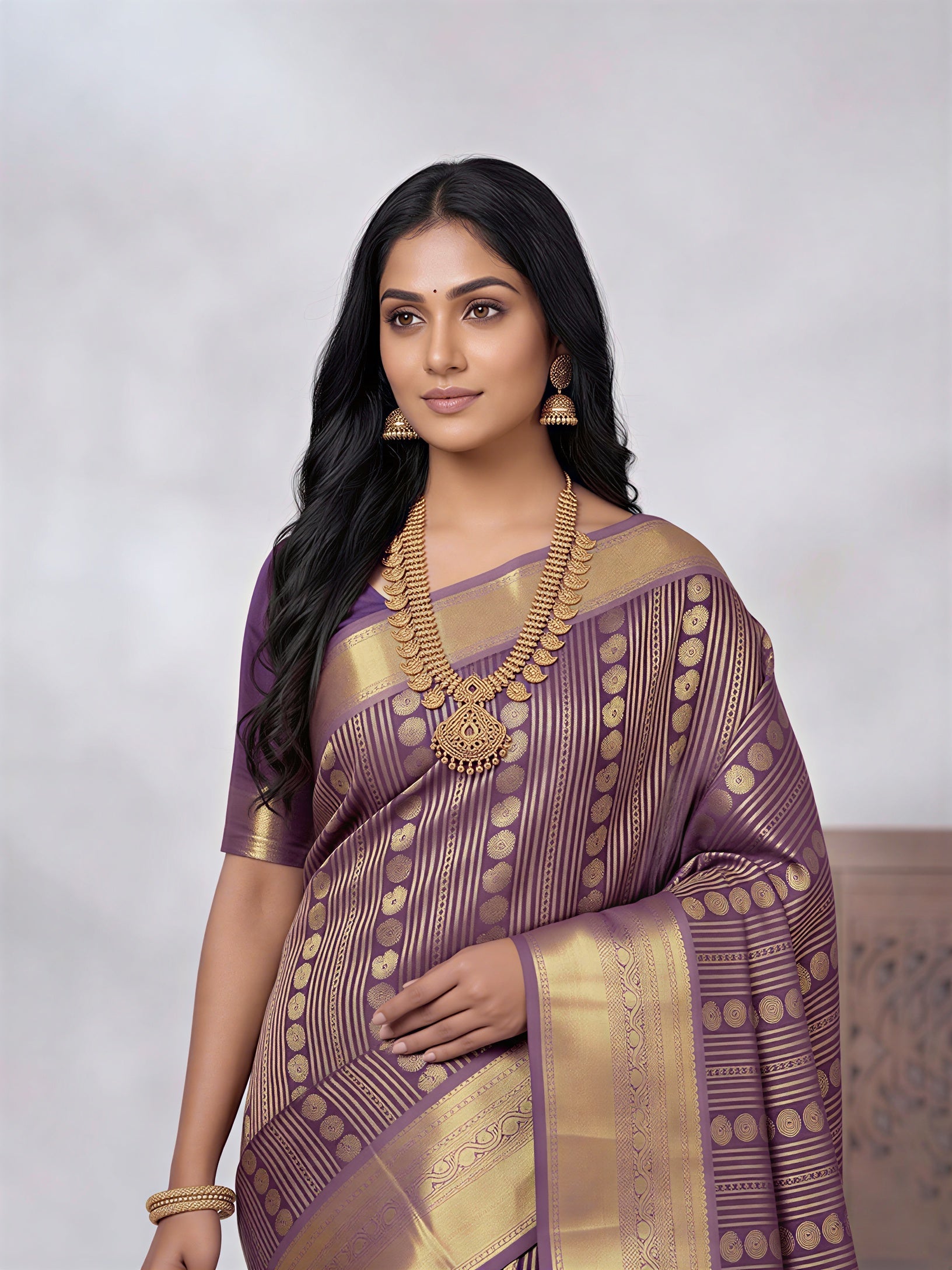 Shivani Soft Collection soft silk saree for women in elegant traditional festive and wedding wear design from Sri Sakthi Pugazh Tex Elampillai Salem Tamil Nadu