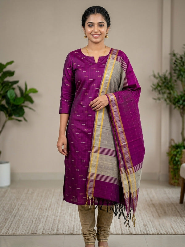Chudithar Material| Unstiched Material | CMW28