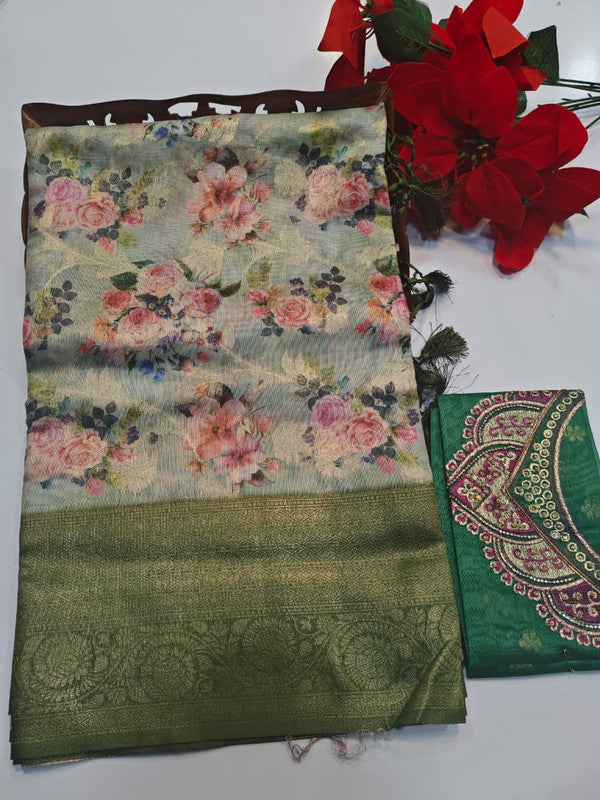 Fancy Saree (Work Blouse)