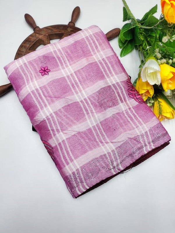 Fendy Space silk(Fancy Saree Diwali Special)