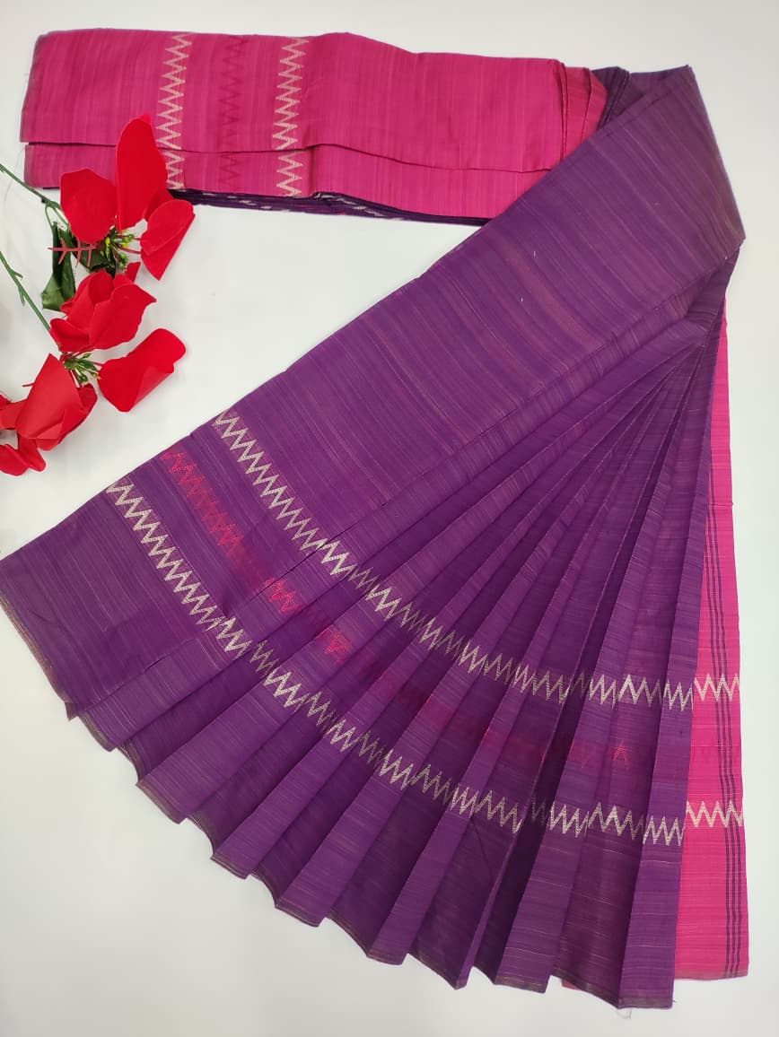 Dyed Cotton Saree DC01