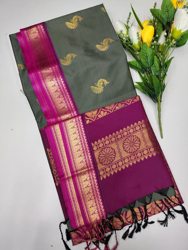 Korvai Border Saree KR45