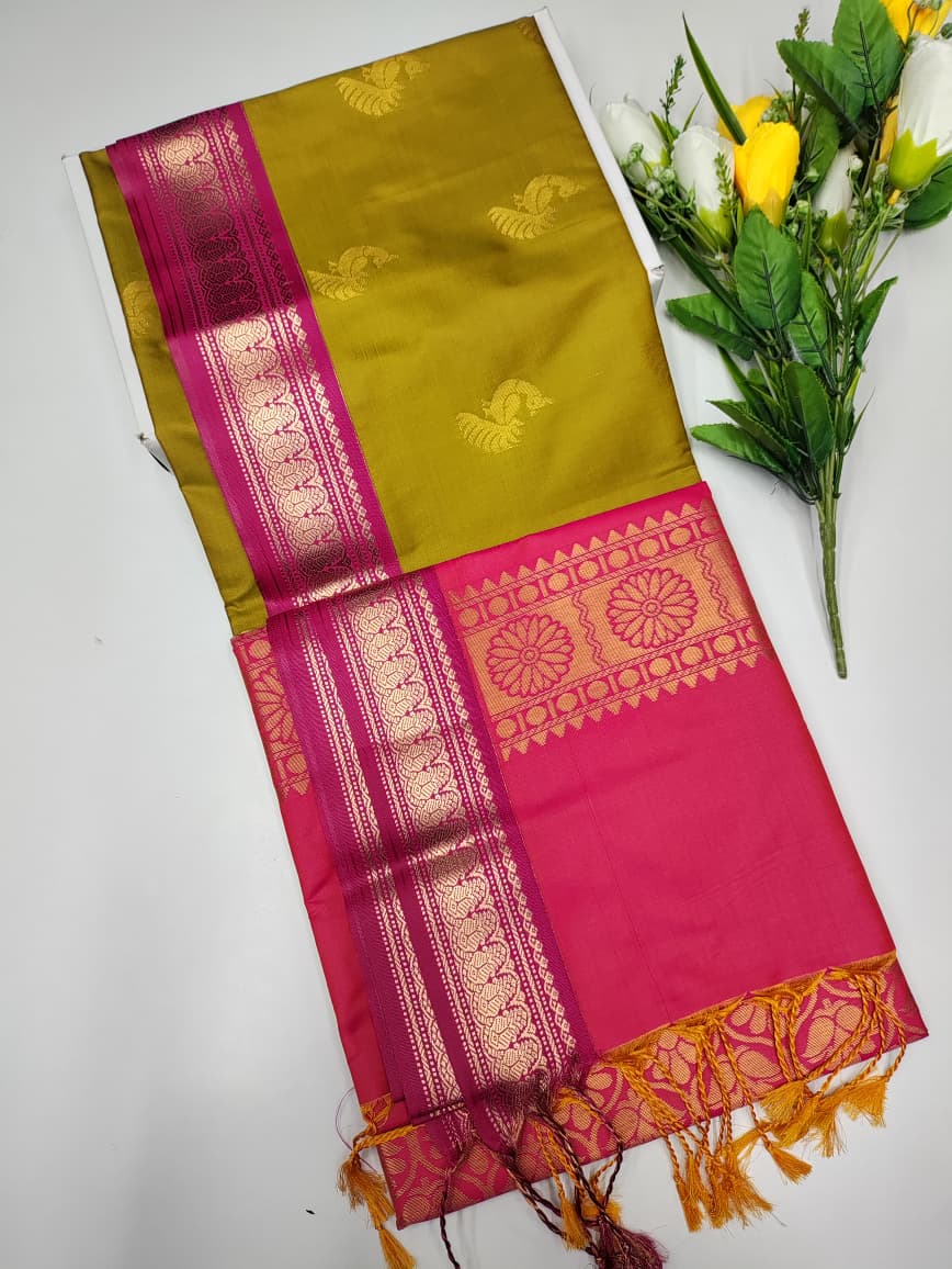 Korvai Border Saree KR100