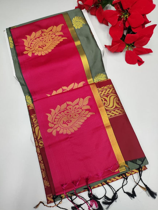 Korvai Border Saree KR114
