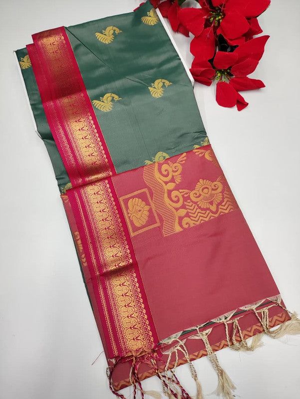 Korvai Border Saree KR128
