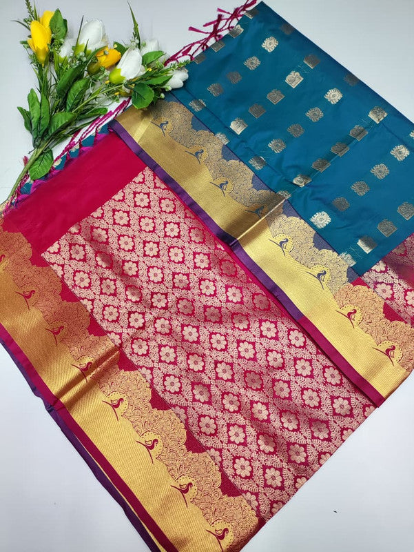 Mayuri pattu (Christmas Offer) PM27+Jute Bag Free