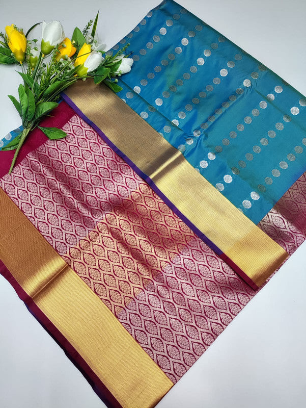 Mayuri pattu (Christmas Offer) PM69+Jute Bag Free