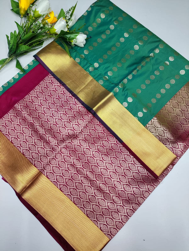 Mayuri pattu (Christmas Offer) PM70+Jute Bag Free
