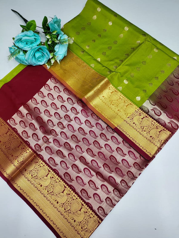 Mayuri pattu (Christmas Offer) PM80+Jute Bag Free