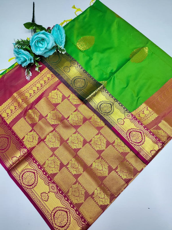 Mayuri pattu (Christmas Offer) PM95+Jute Bag Free