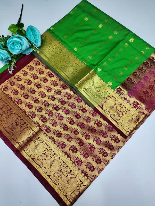 Mayuri pattu (Christmas Offer) PM100+Jute Bag Free