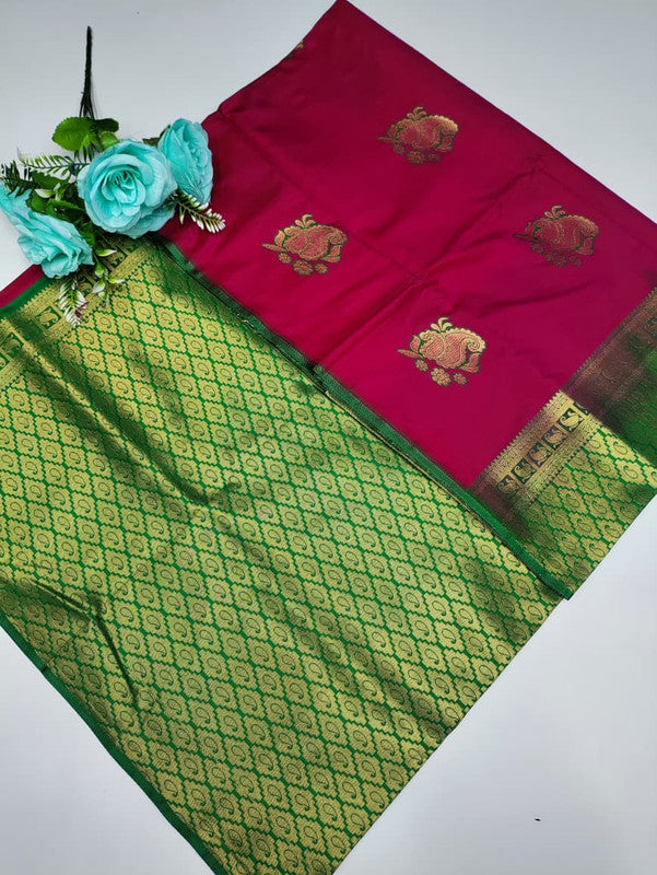 Mayuri pattu (Christmas Offer) PM101+Jute Bag Free