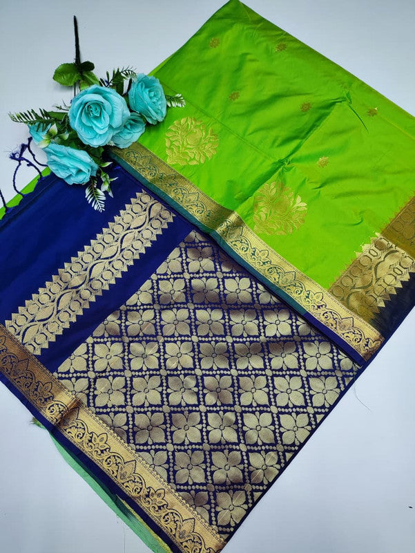 Mayuri pattu (Christmas Offer) PM109 +Jute Bag Free