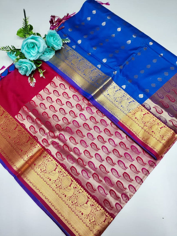 Mayuri pattu (Christmas Offer) PM116+Jute Bag Free