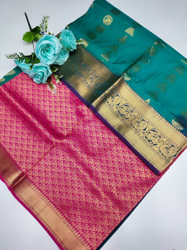 Mayuri pattu (Christmas Offer) PM118 +Jute Bag Free