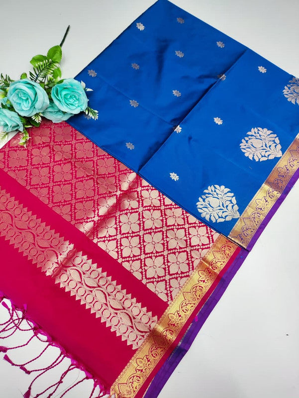 Mayuri pattu (Christmas Offer) PM126 +Jute Bag Free