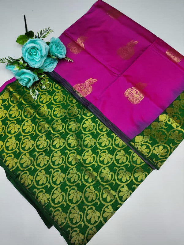 Mayuri pattu (Christmas Offer) PM135 +Jute Bag Free