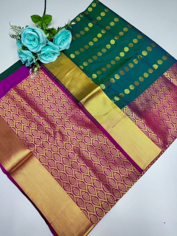Mayuri pattu (Christmas Offer) PM146 +Jute Bag Free