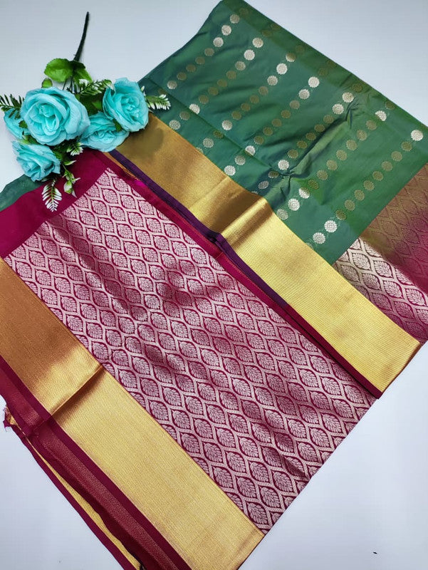 Mayuri pattu (Christmas Offer) PM160 +Jute Bag Free