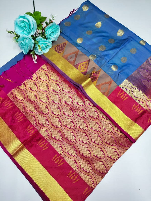 Mayuri pattu (Christmas Offer) PM172 +Jute Bag Free