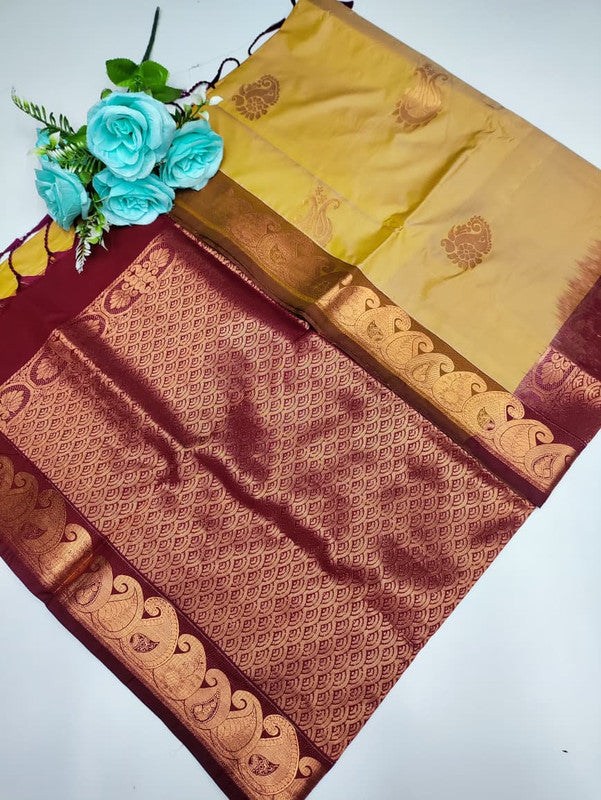 Mayuri pattu (Christmas Offer) PM174 +Jute Bag Free