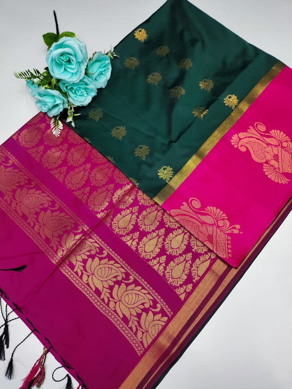 Mayuri pattu (Christmas Offer) PM190 +Jute Bag Free