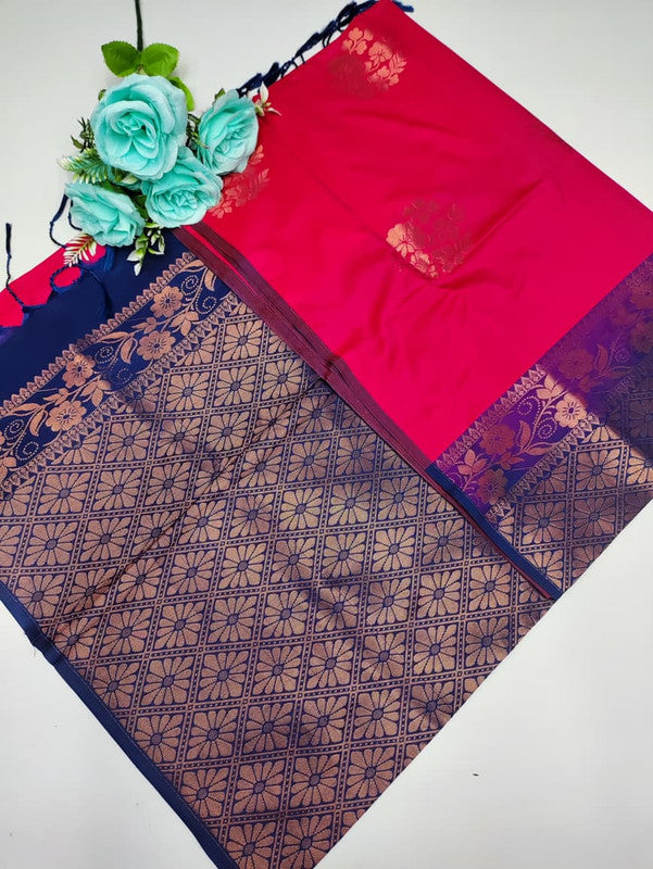 Mayuri pattu (Christmas Offer) PM191 +Jute Bag Free