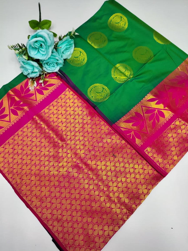 Mayuri pattu (Christmas Offer) PM192 +Jute Bag Free