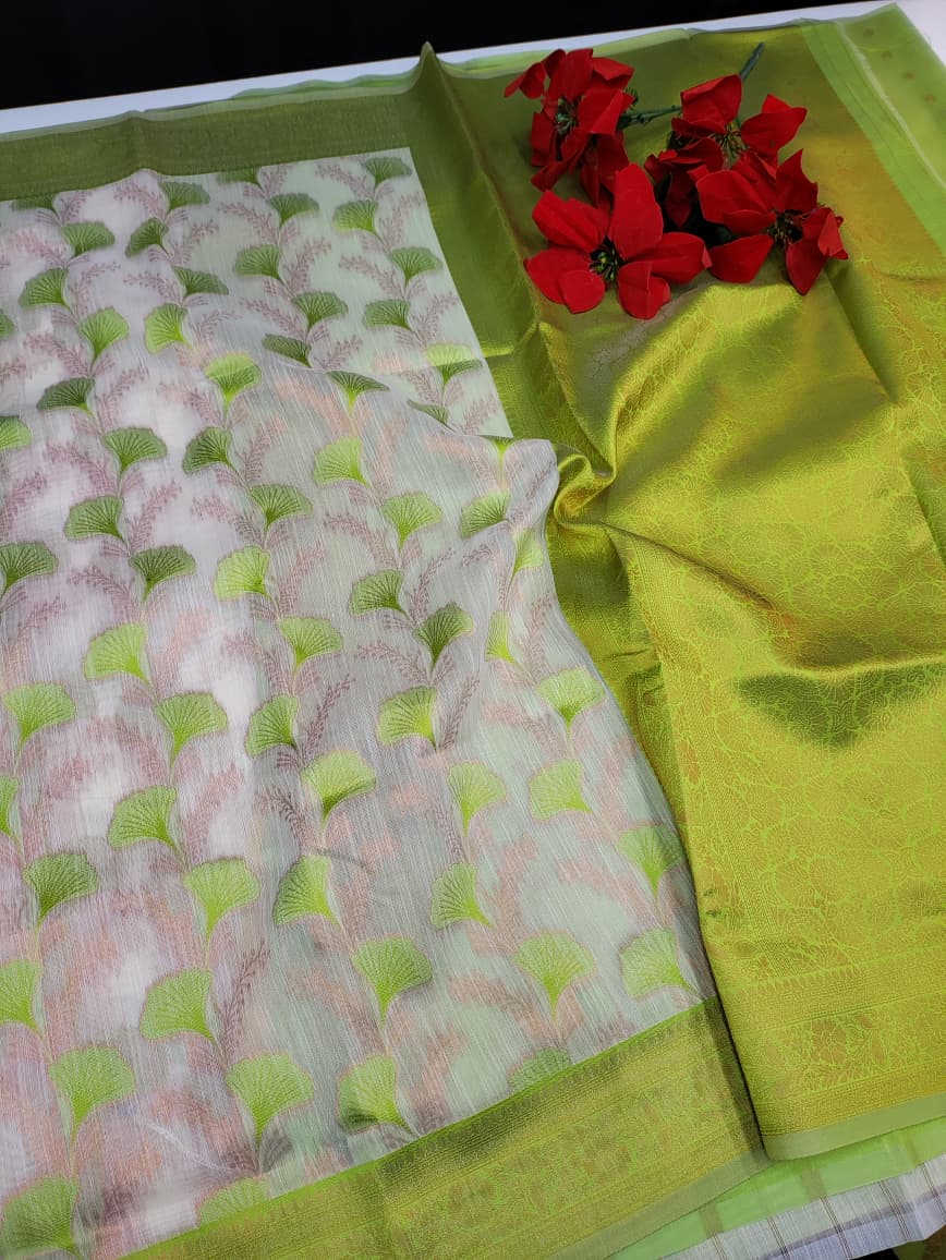 Premium All Self Linen Saree PAS02