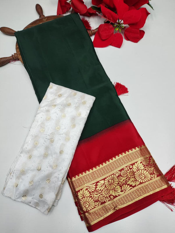 Mysore Crepe Silk Saree MY26