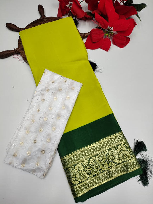 Mysore Crepe Silk Saree MY29