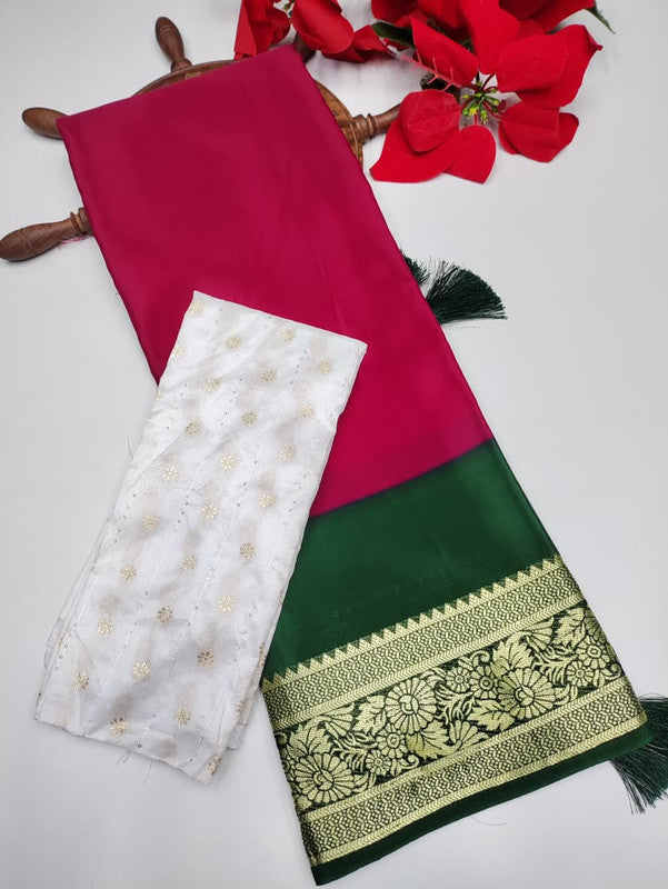 Mysore Crepe Silk Saree MY36