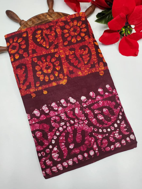 Bengal Cotton Saree BA05