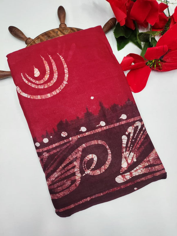 Bengal Cotton Saree- 1 Batch BA56