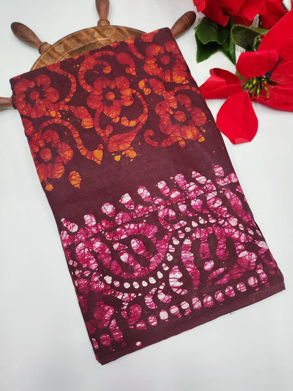 Bengal Cotton Saree- 1 Batch BA88