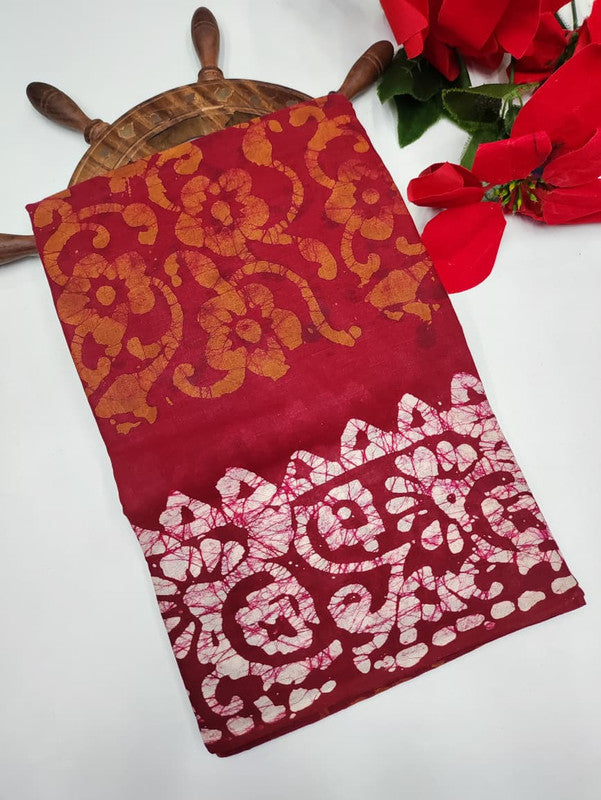 Bengal Cotton Saree- 2 Batch BA127
