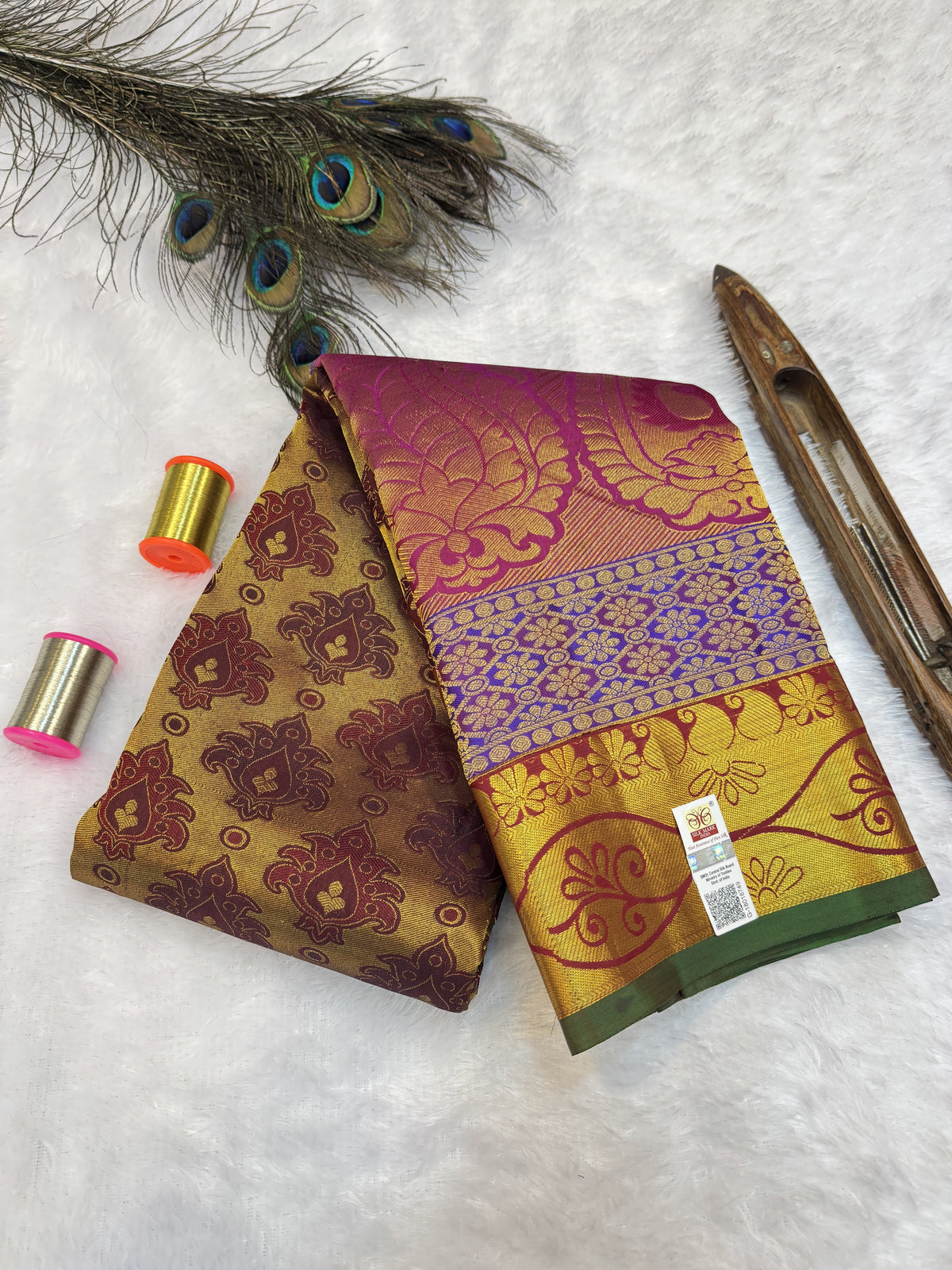 Pure Silk Saree | 100% Original Silk Traditional Elegance | M121