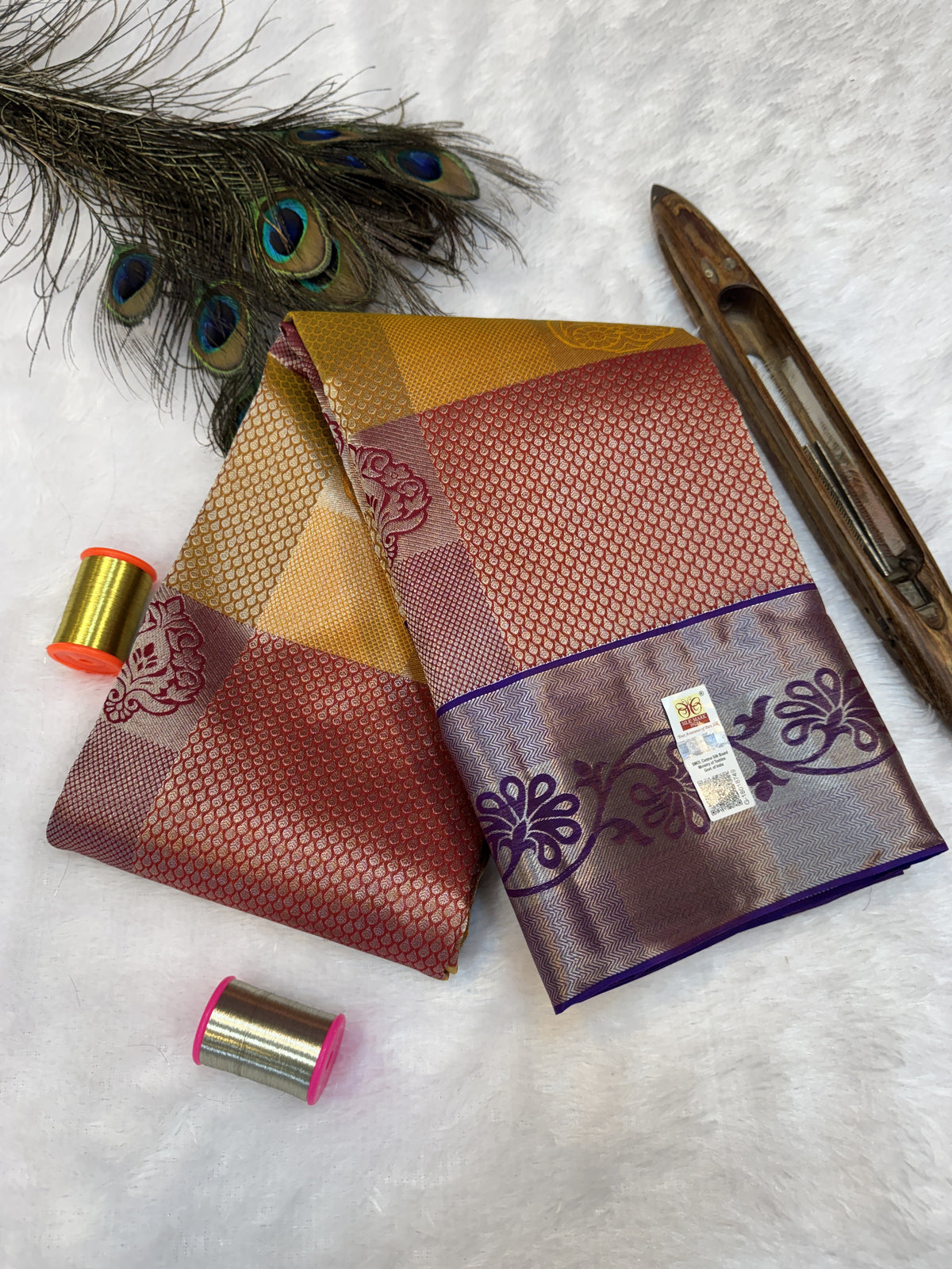 Pure Silk Saree | 100% Original Silk Traditional Elegance | M126