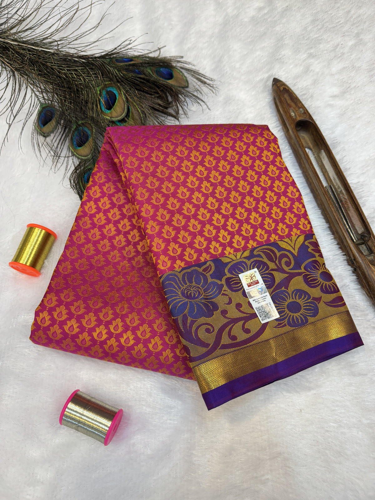 Pure Silk Saree | 100% Original Silk Traditional Elegance | M139