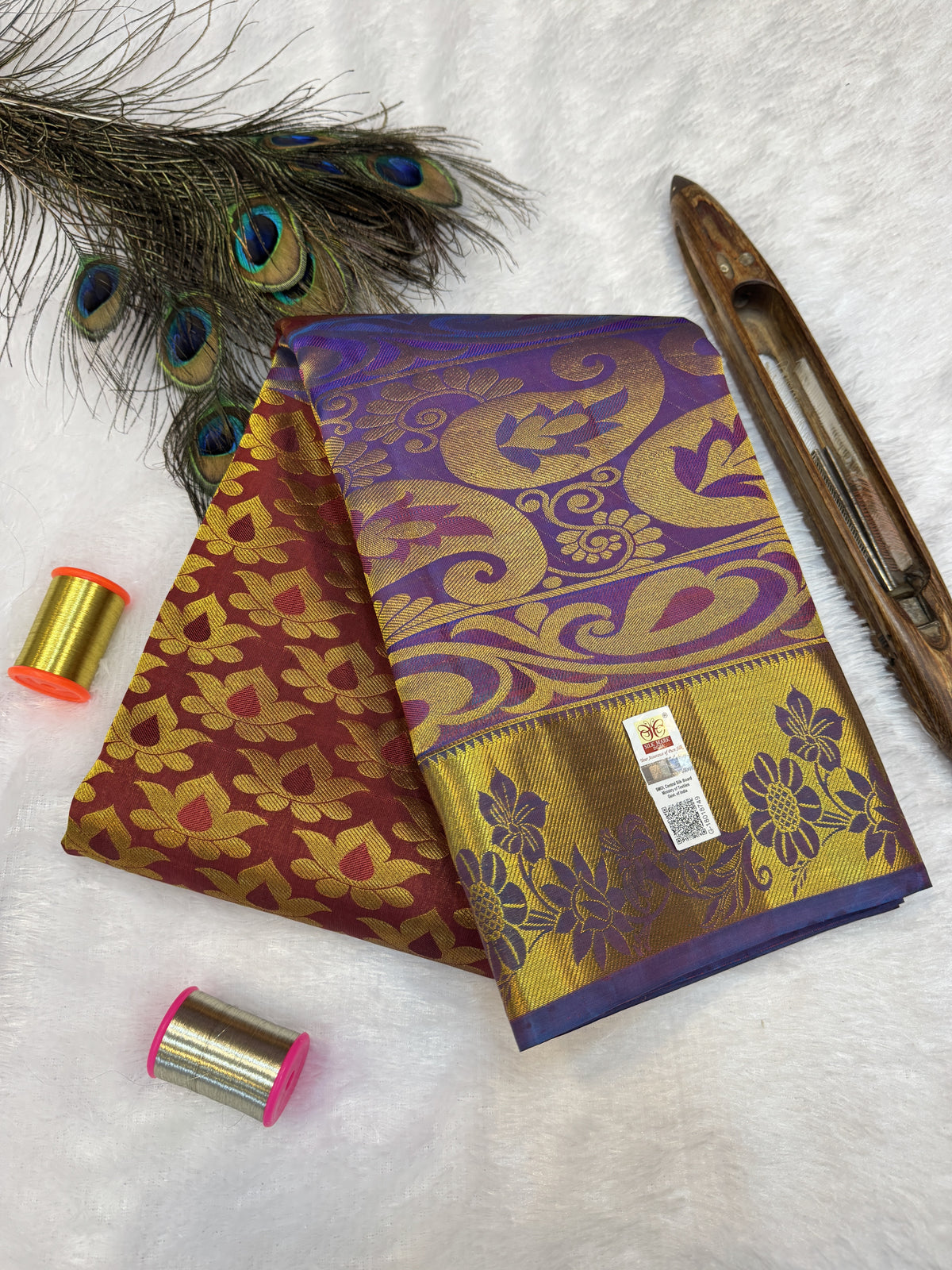 Pure Silk Saree | 100% Original Silk Traditional Elegance | M141