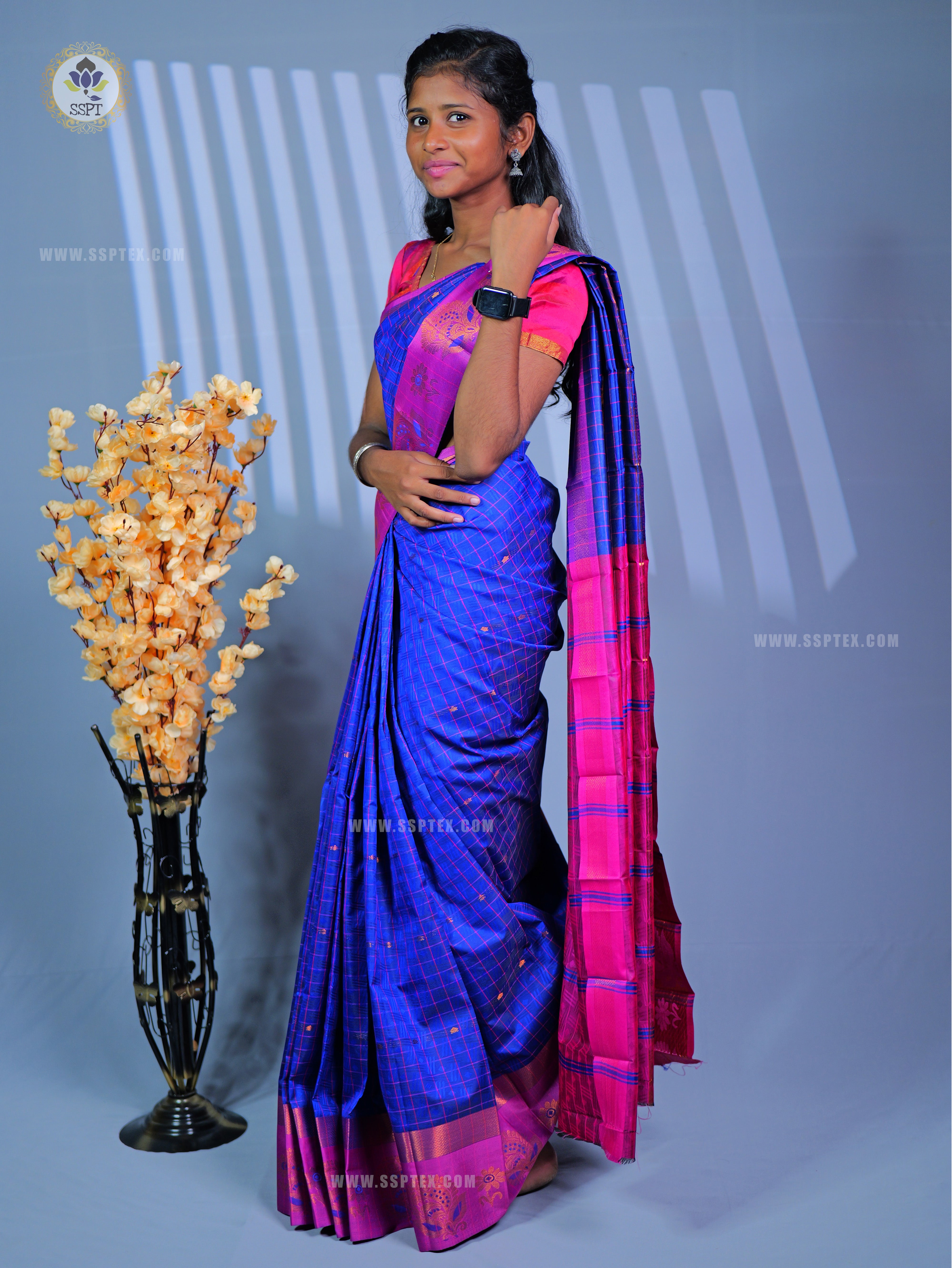 Premium Sivaranjini Saree with elegant Zari work for wedding wear